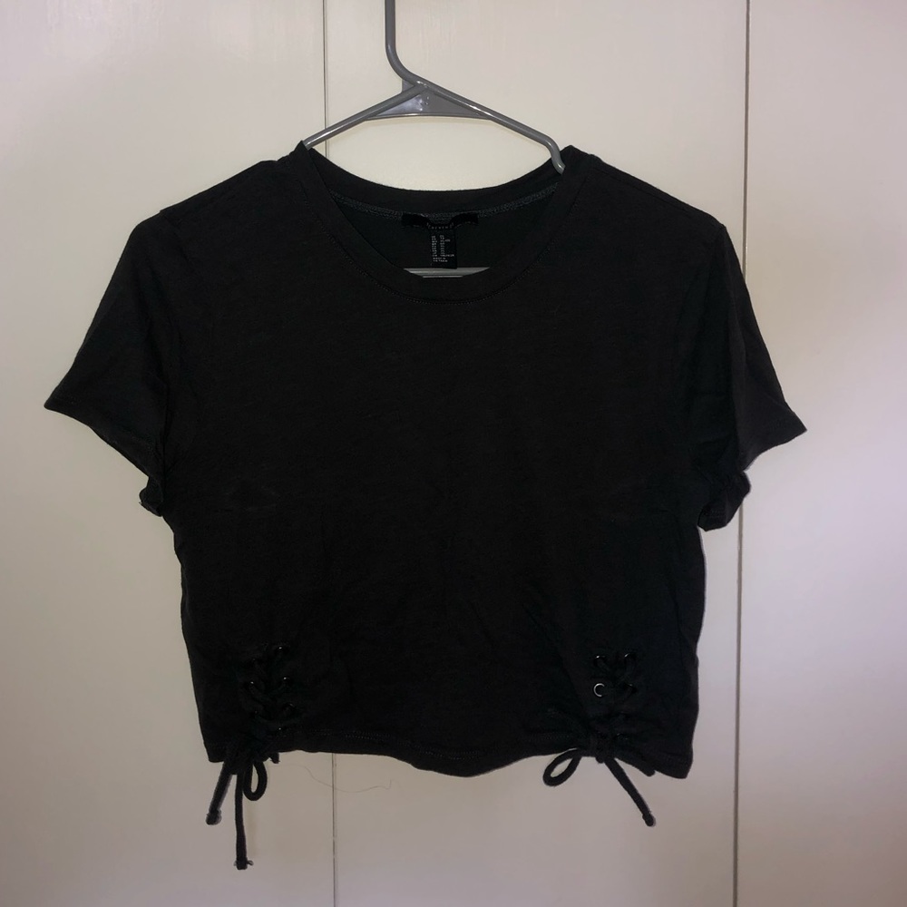 Side Tie Crop Top